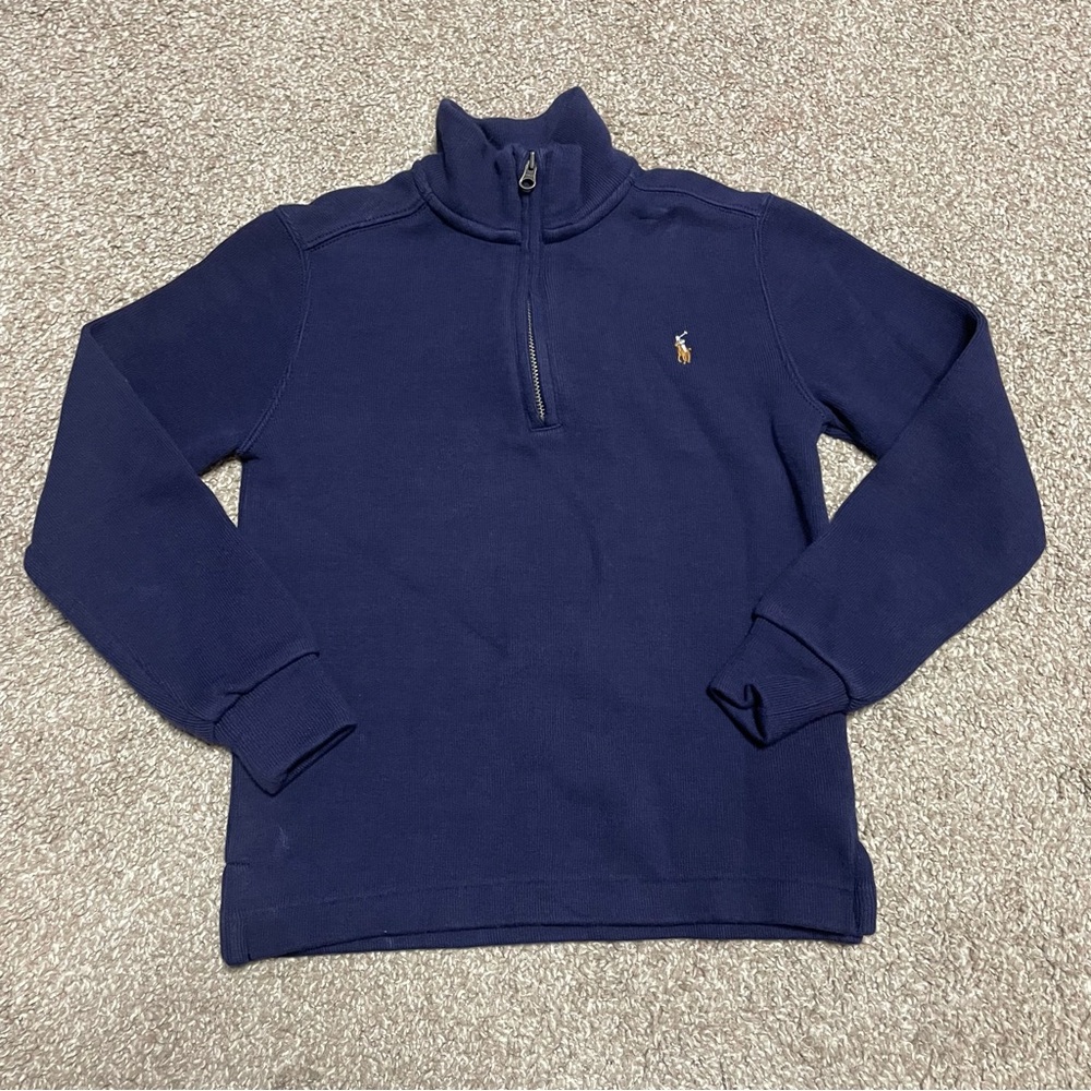 Boy’s Polo Ralph Lauren 1/4 Zip Sweater Size 6